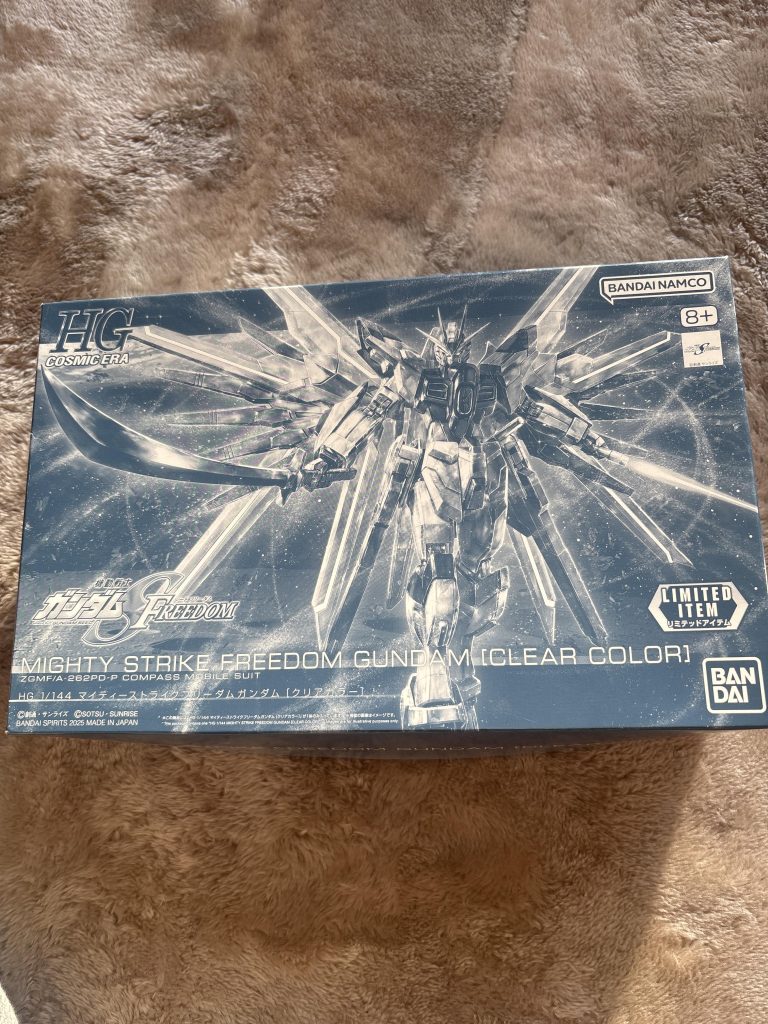 しかもクリアカラー！初作成でクリアカラー！