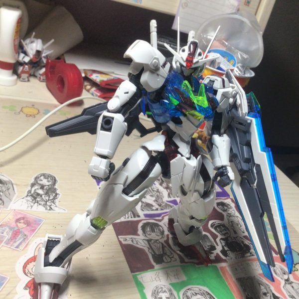 初投稿です！一番くじの100分の1スケールのエアリアルをポージングしました