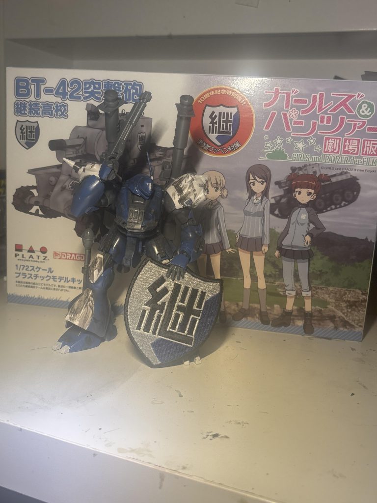 本当はクリスマスあたりに出したかったけど、再販が手に入っただけでも嬉しい。あとガルパン面白かった