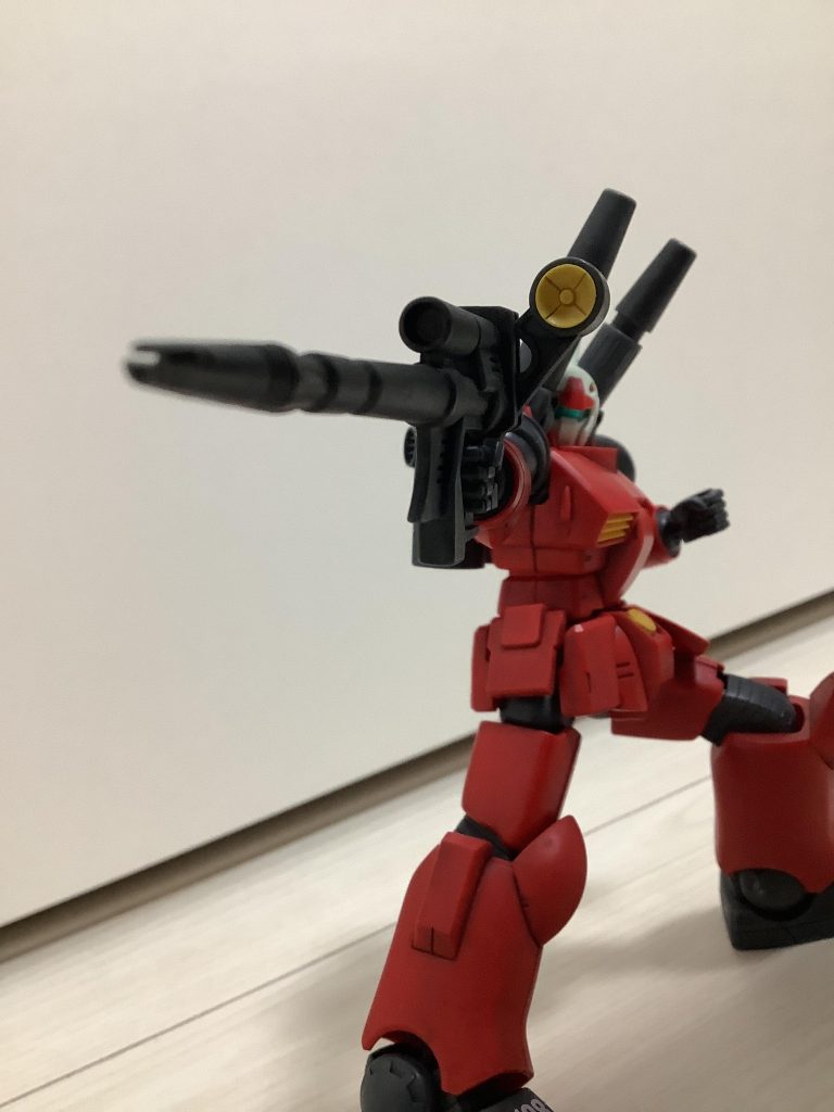 ガンキャノンはガンダムと違ったカッコよさがあっていいですね(gandam-hand2)