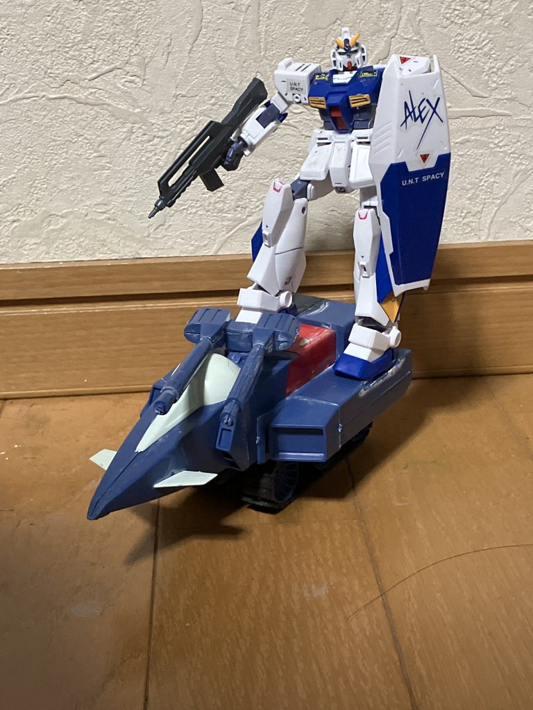 ガンダムNT1とGアーマー