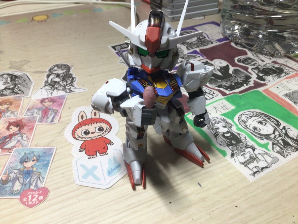 エアリアルにアイス持たせてみました(低質素)