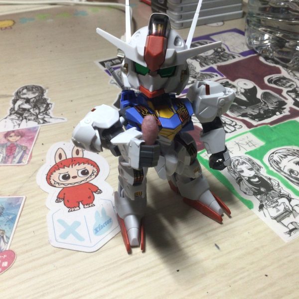 エアリアルにアイス持たせてみました(低質素)