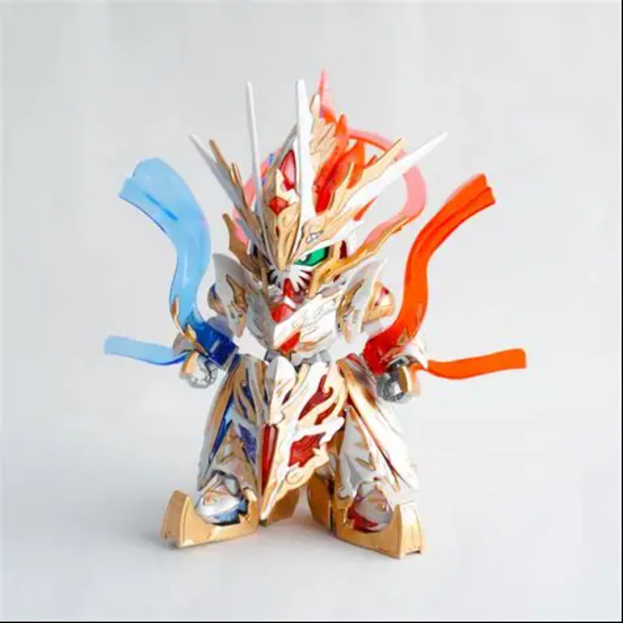 さいきんSDに目覚めまして、今回は斉天大聖悟空インパルスガンダムです。元キットが非常にカッコよかったですが、細かく塗ると映えますねえ