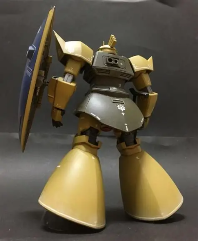 ゲルググとライフルの対比写真を撮り忘れたのですが、ライフリング見ただけでもなんかわかるかと(ご理解ください