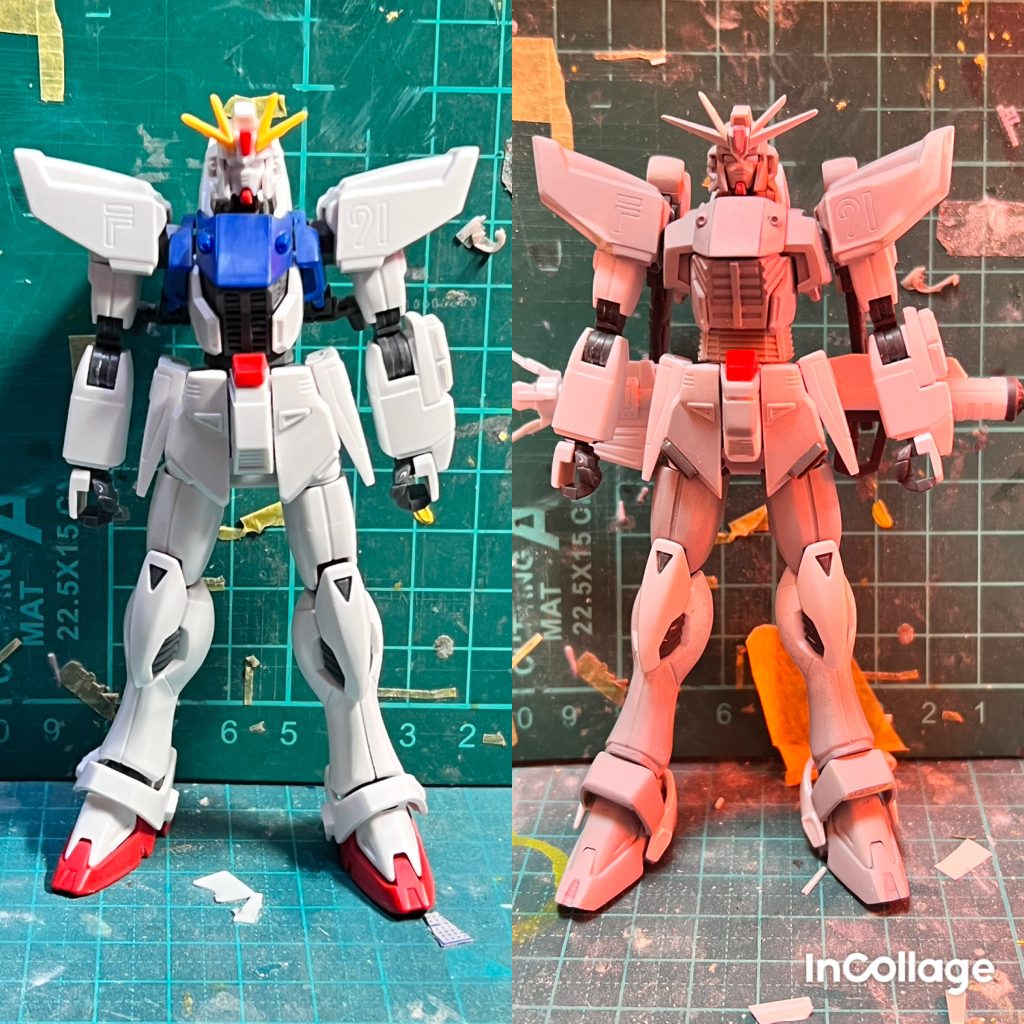 素組みとの比較