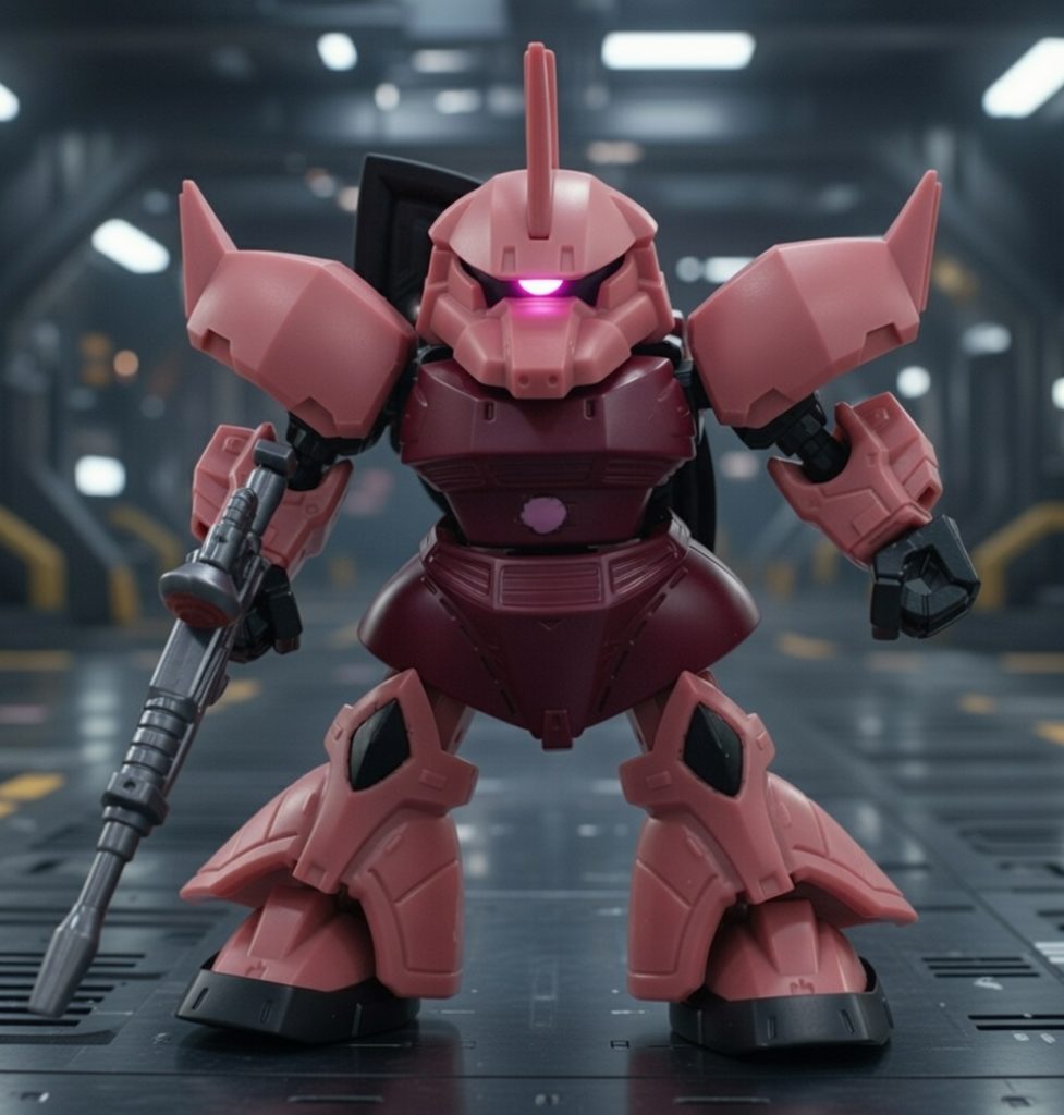 ここからデジラマ写真。まずはTV版37話の格納庫のシーン。