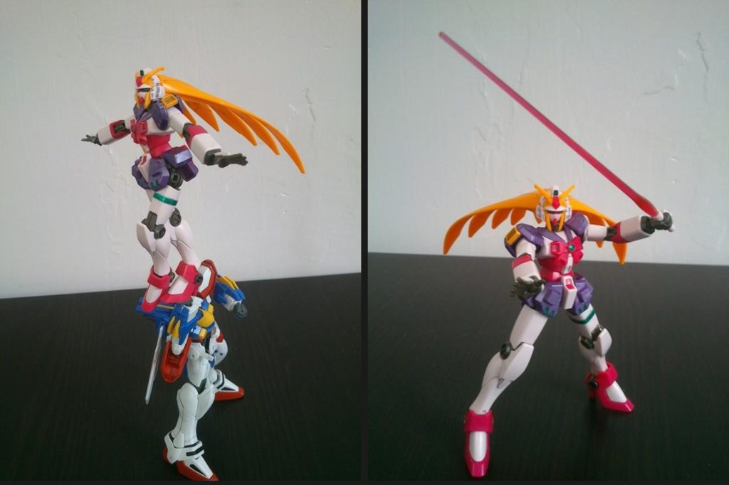 HGFC-ノーベルガンダム(バーサーカーモード)素組