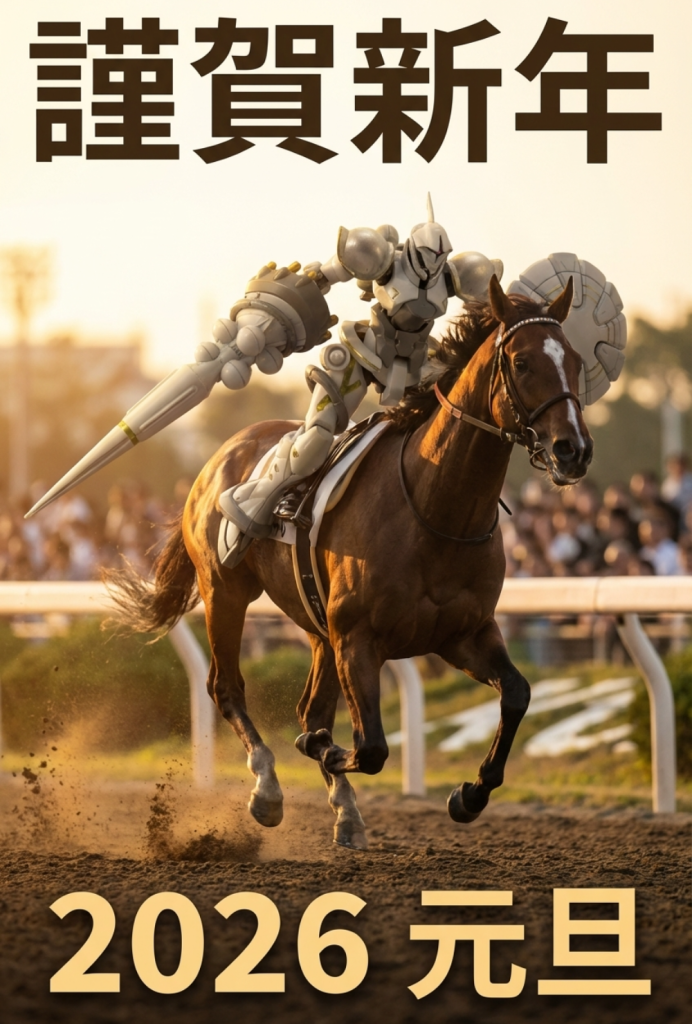 ２０２６年午年！明けましておめでとうございます🎉