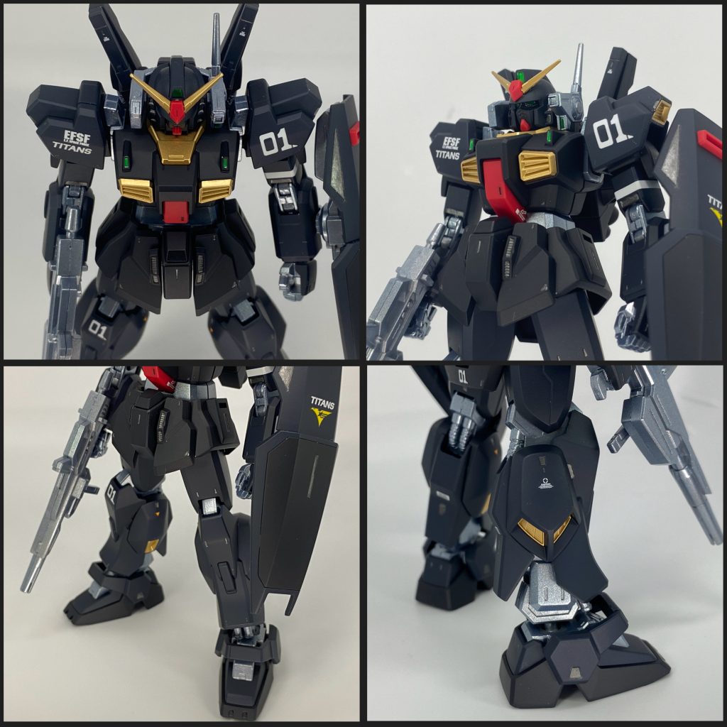 1/144 ガンダムMk-II(ティターンズ仕様)–2枚目/制作者：sati