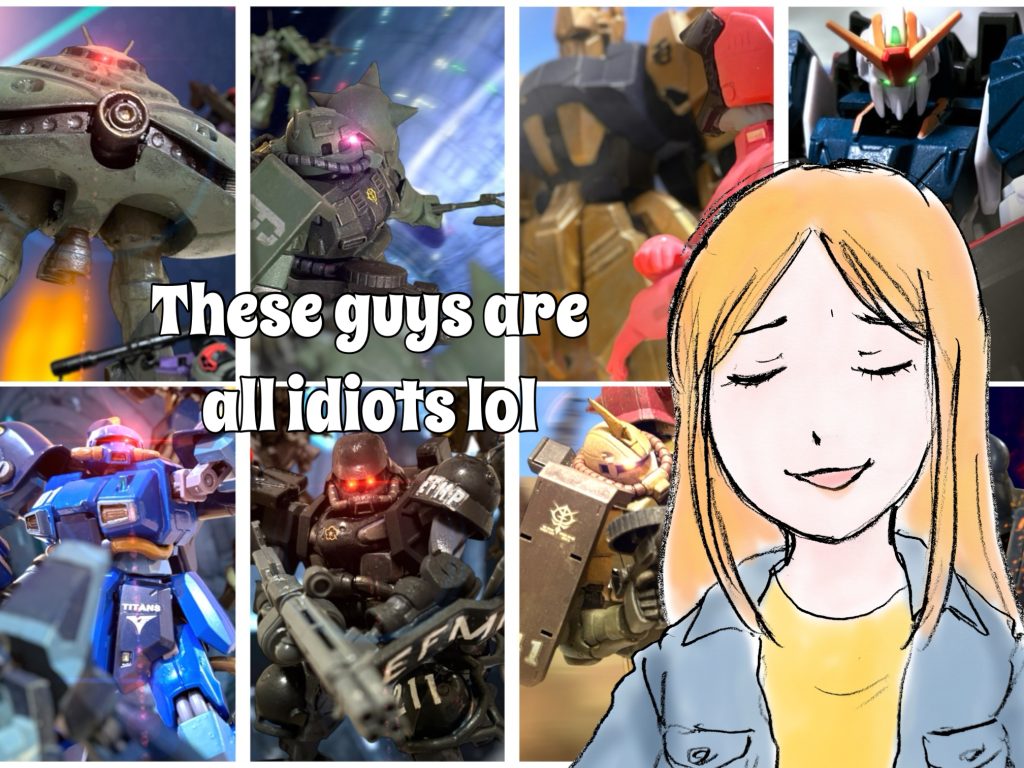 「大義とか、理想とか、何だかんだ偉そうに語ってドンパチやってる連中より、ここで平和に飲んで、ハロと遊んでるみんなの方がよっぽど利口だよね。」