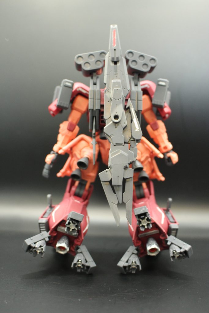 背面バリスティックウェポンを接続してパワーアップ。