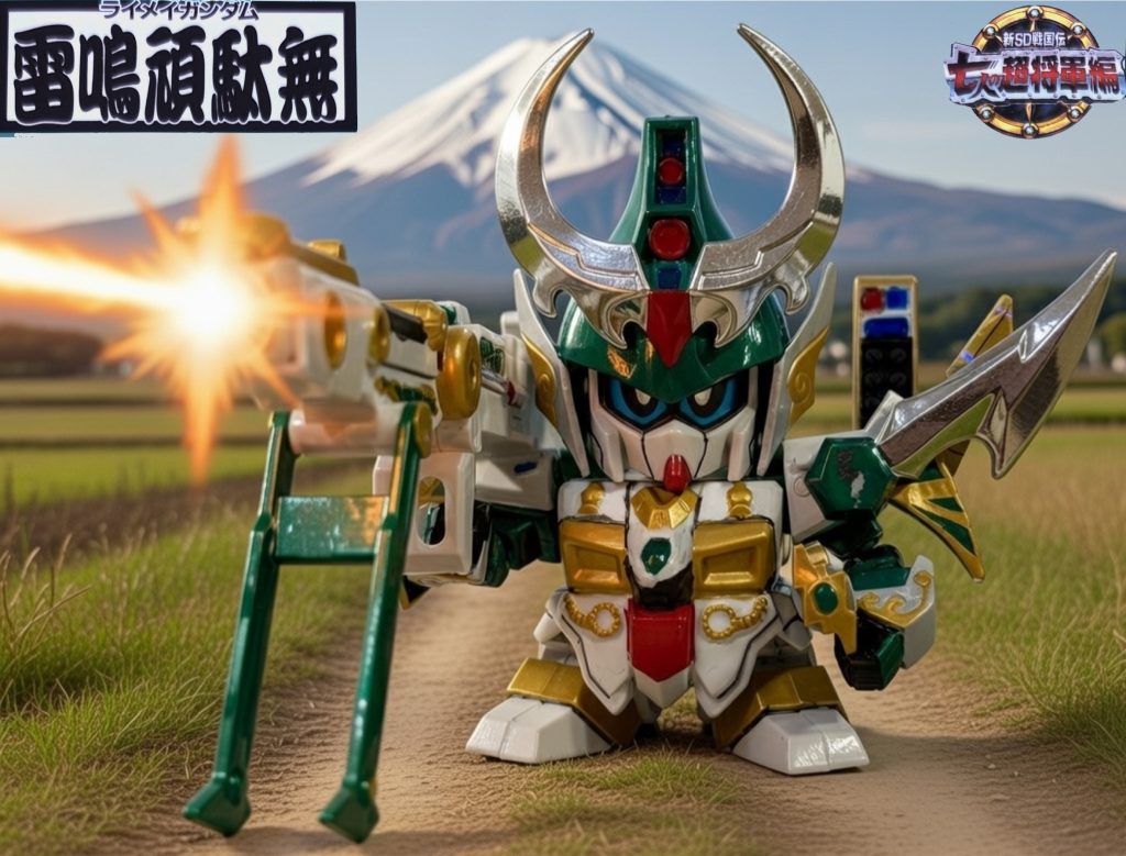 最後はパケ絵風で。次回もお楽しみに(gundam-kao6)