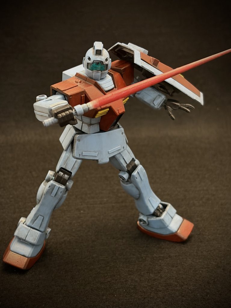 ジム 〜プラ板で合わせ目ごまかし–5枚目/制作者：とうと＠はじめてのスポンジ塗装