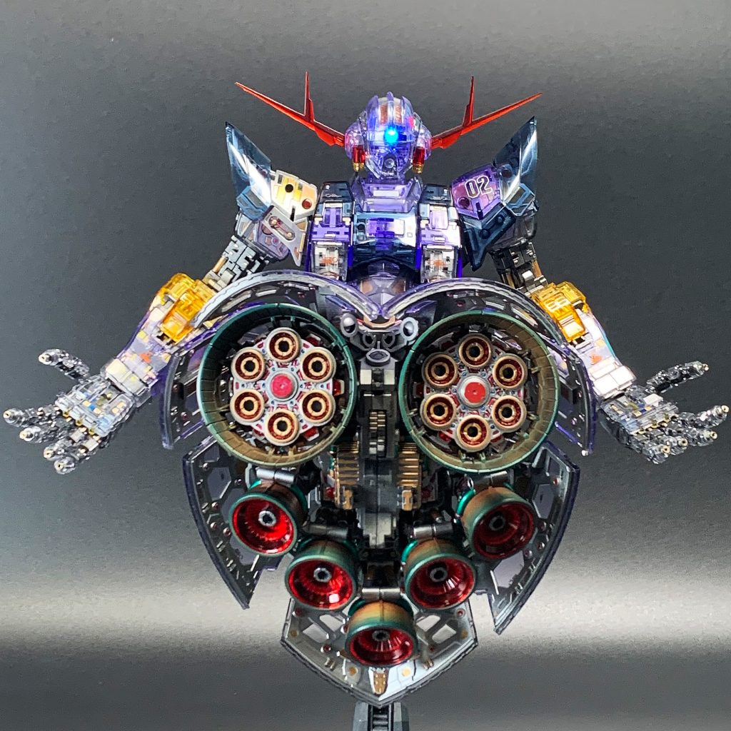 ジオング クリアVer. ZEONG MSN-02 Ver.Clear RG 1/144–2枚目/制作者：むいち