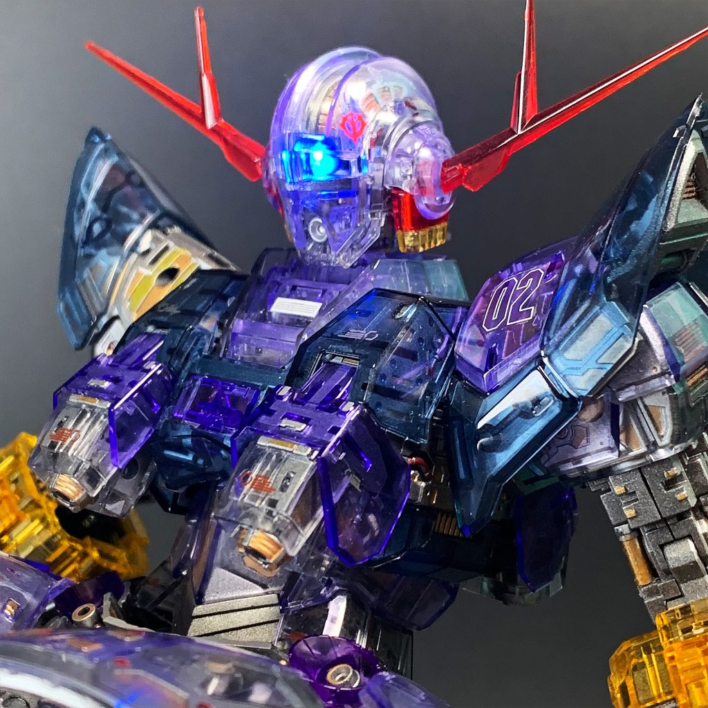 ジオング クリアVer. ZEONG MSN-02 Ver.Clear RG 1/144–3枚目/制作者：むいち