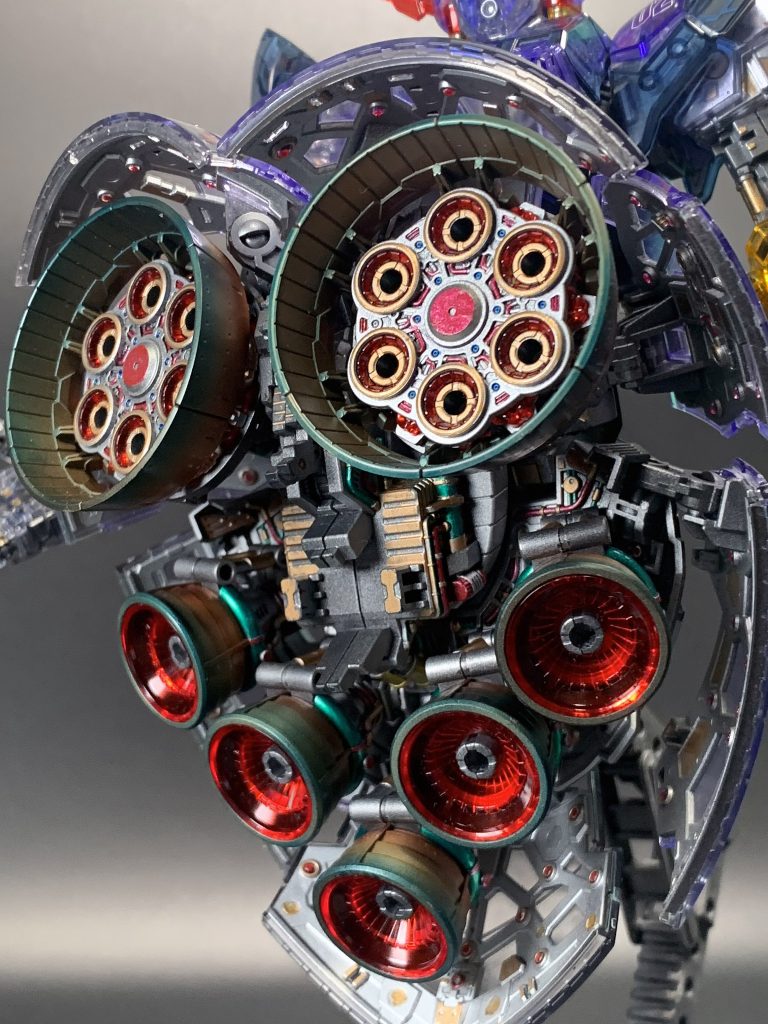 ジオング クリアVer. ZEONG MSN-02 Ver.Clear RG 1/144–4枚目/制作者：むいち