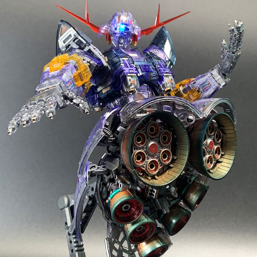 ジオング クリアVer. ZEONG MSN-02 Ver.Clear RG 1/144–2枚目/制作者：むいち