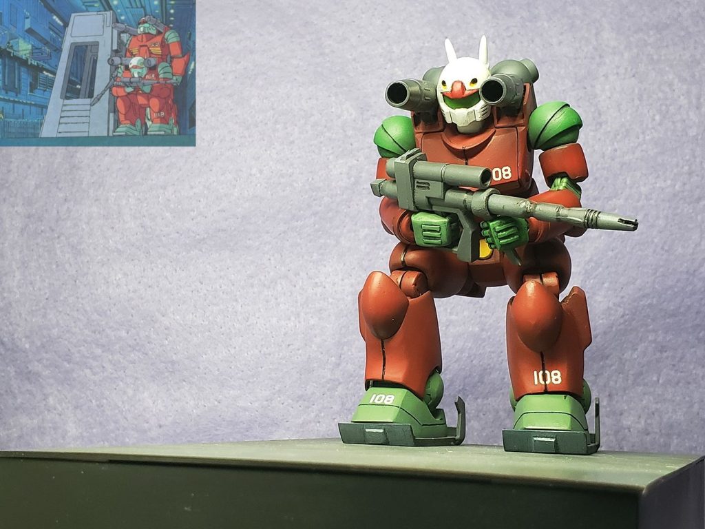 1/144アニメ劇中再現版リバイブ ガンキャノン–3枚目/制作者：HITOHITO