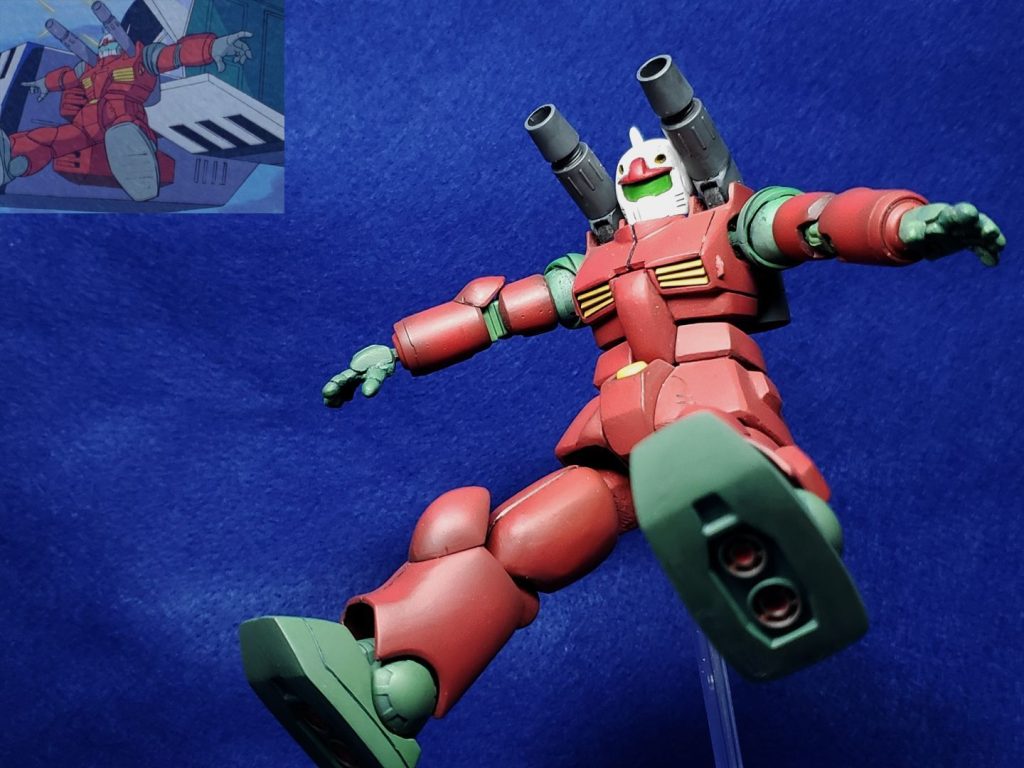 1/144アニメ劇中再現版リバイブ ガンキャノン–2枚目/制作者：HITOHITO