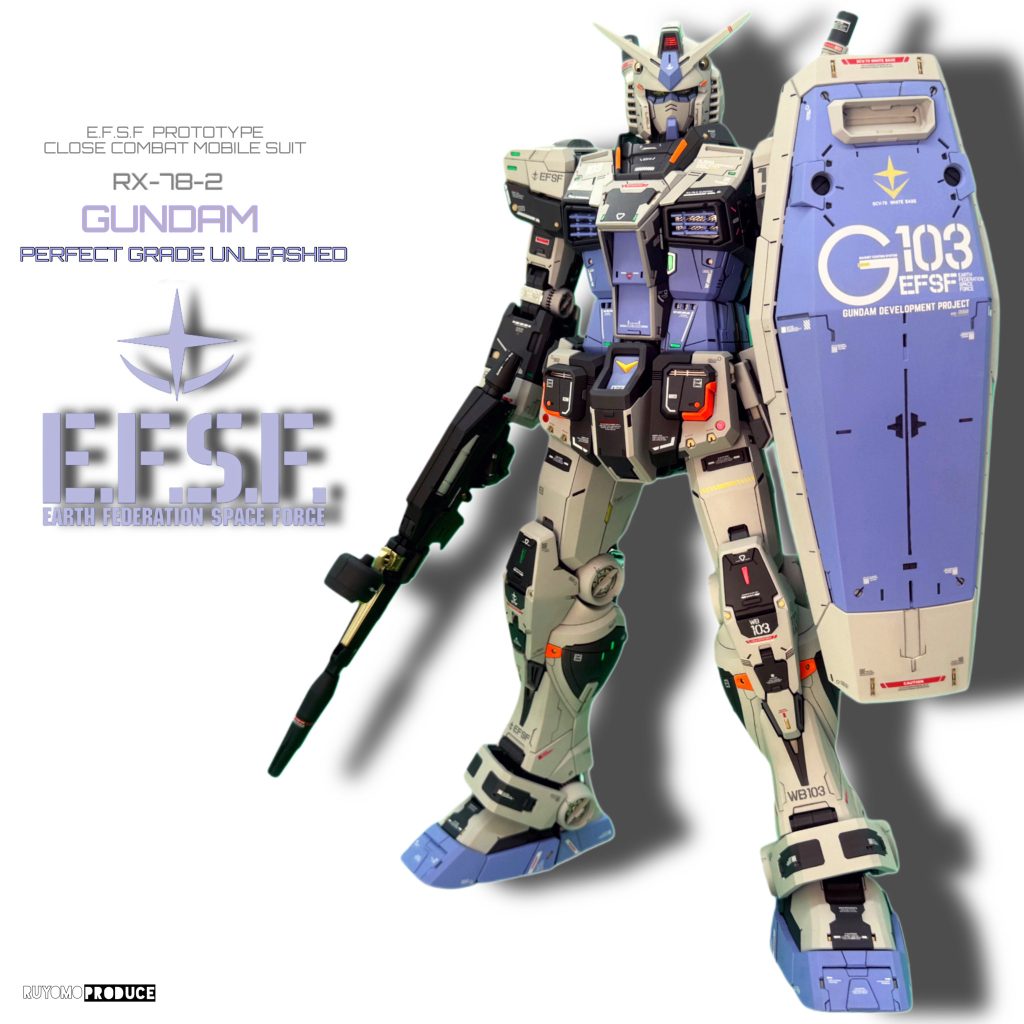 PG UNLEASHED 1/60 RX-78-2 ガンダム  G-3カラー