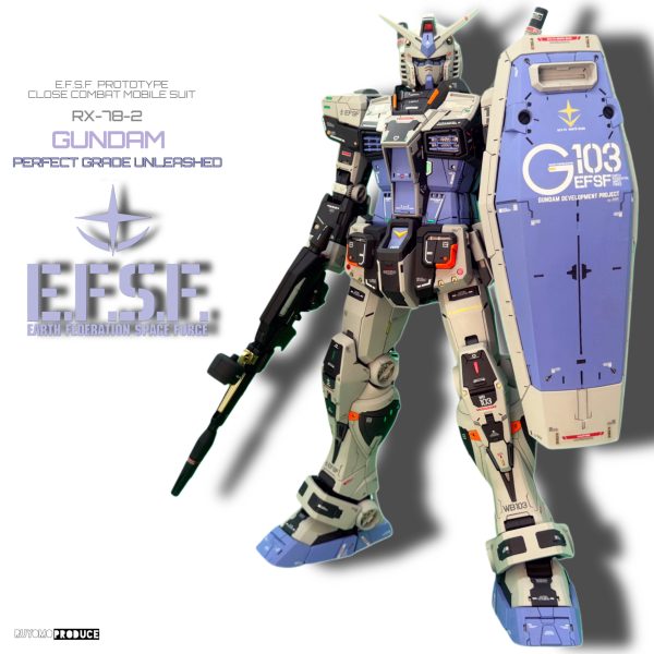 PG UNLEASHED 1/60 RX-78-2 ガンダム  G-3カラー