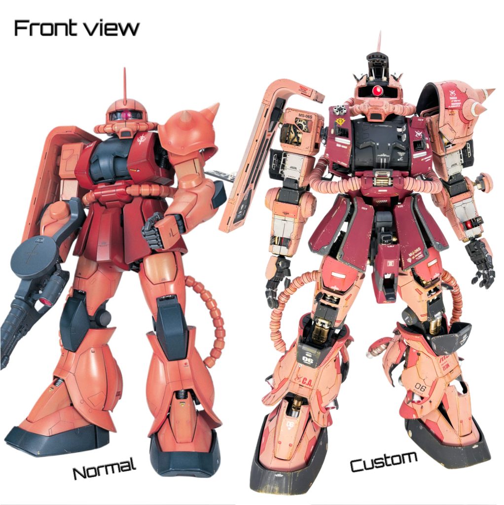 ノーマルキットとの比較写真①