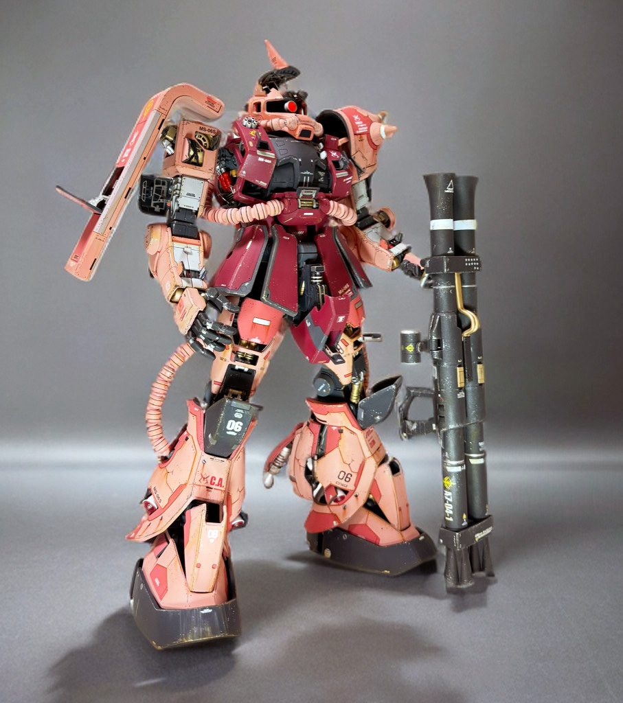 1/60 PG シャア専用ZAKU II オープンハッチ仕様–8枚目/制作者:Ruyomo