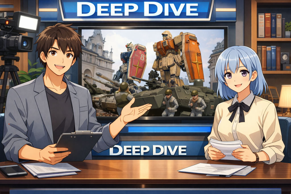 生成AIによる解説動画DEEP DIVEシリーズ第１部第２部第３部第４部４.１部（※ラストにキョウの音声あり）