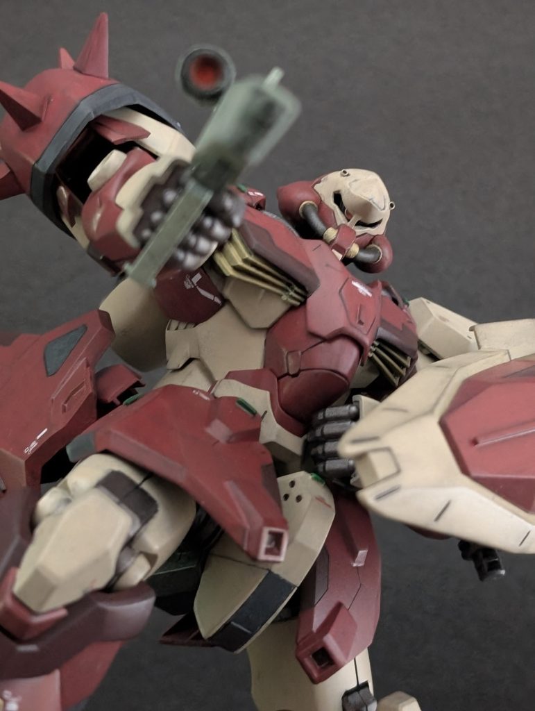 ウェザリングマスターでちょっと汚しました。