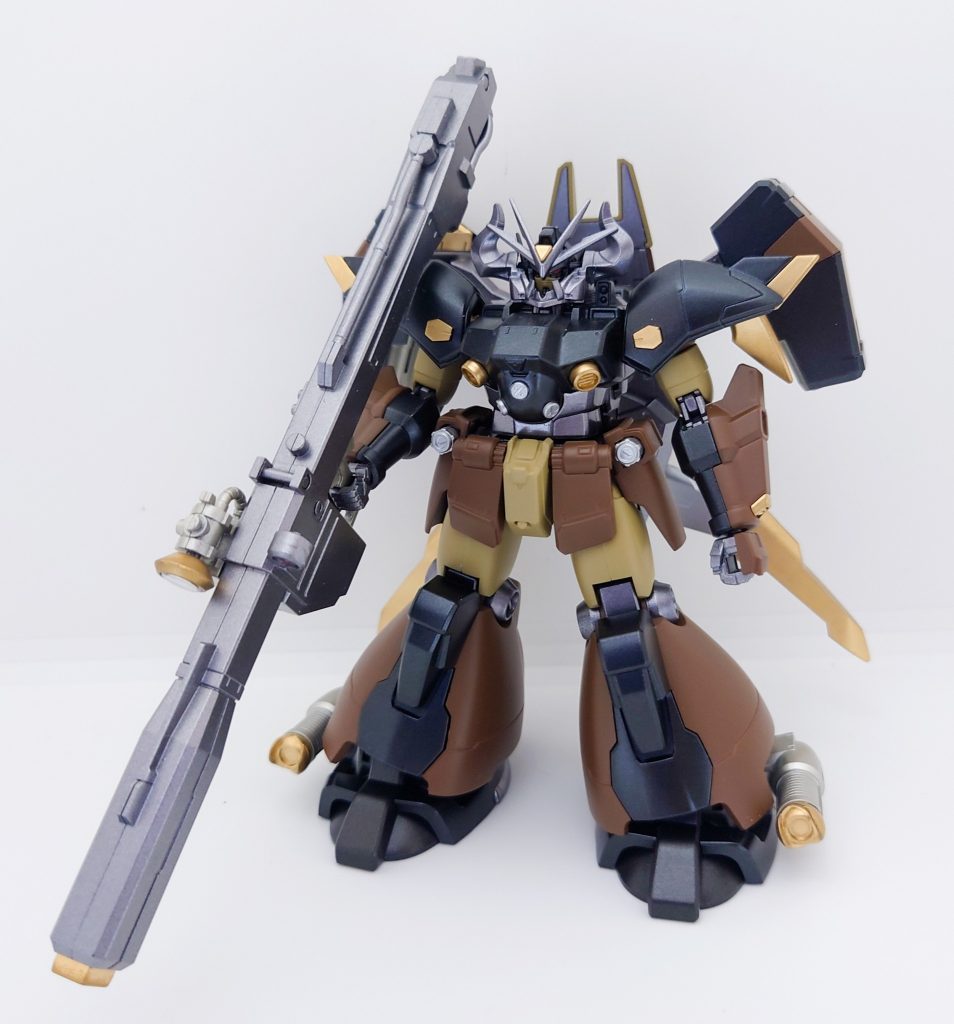 カラーリングは、黒色と茶色をメインに雄牛をイメージしてみました。