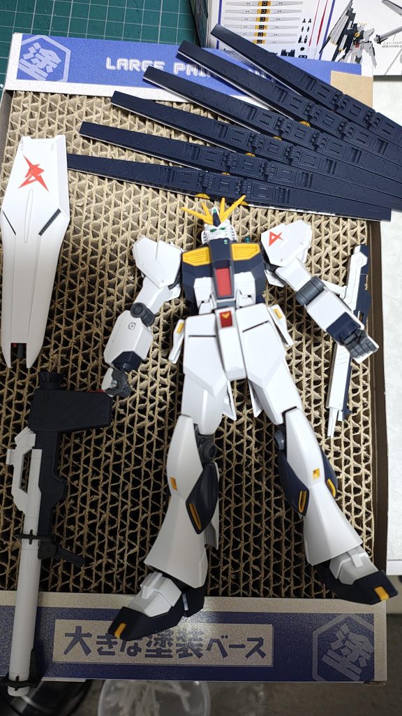 組み立て、部分塗装　デカール