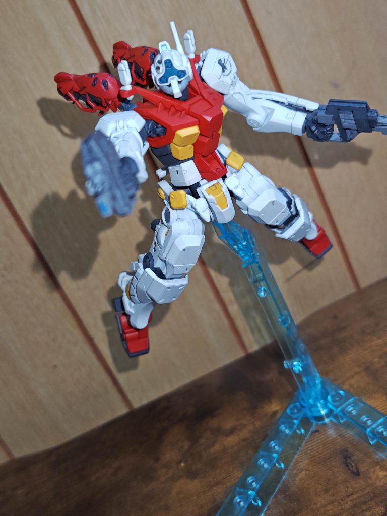 ライフル二丁二丁拳銃が好きなので、武装の部分でも気に入った♪