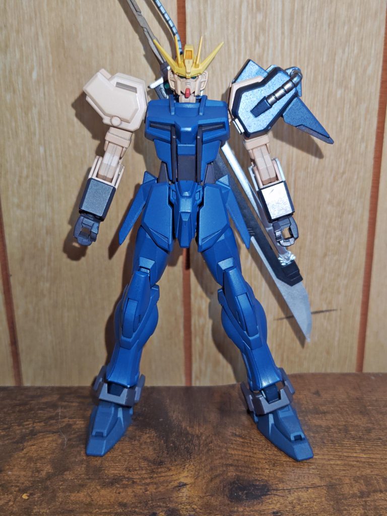 正面からモチーフは最近のリメイク作品をベースにして作った。髪色は初期の方に近い感じ。