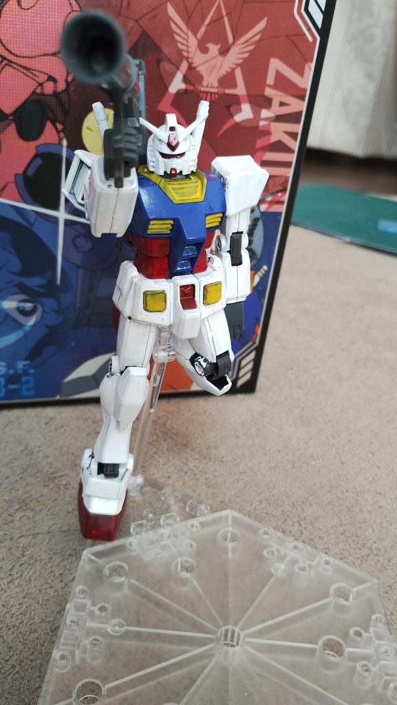 エコプラ　ガンダム　筆塗り–2枚目/制作者：ハルキ専用GUNSTA