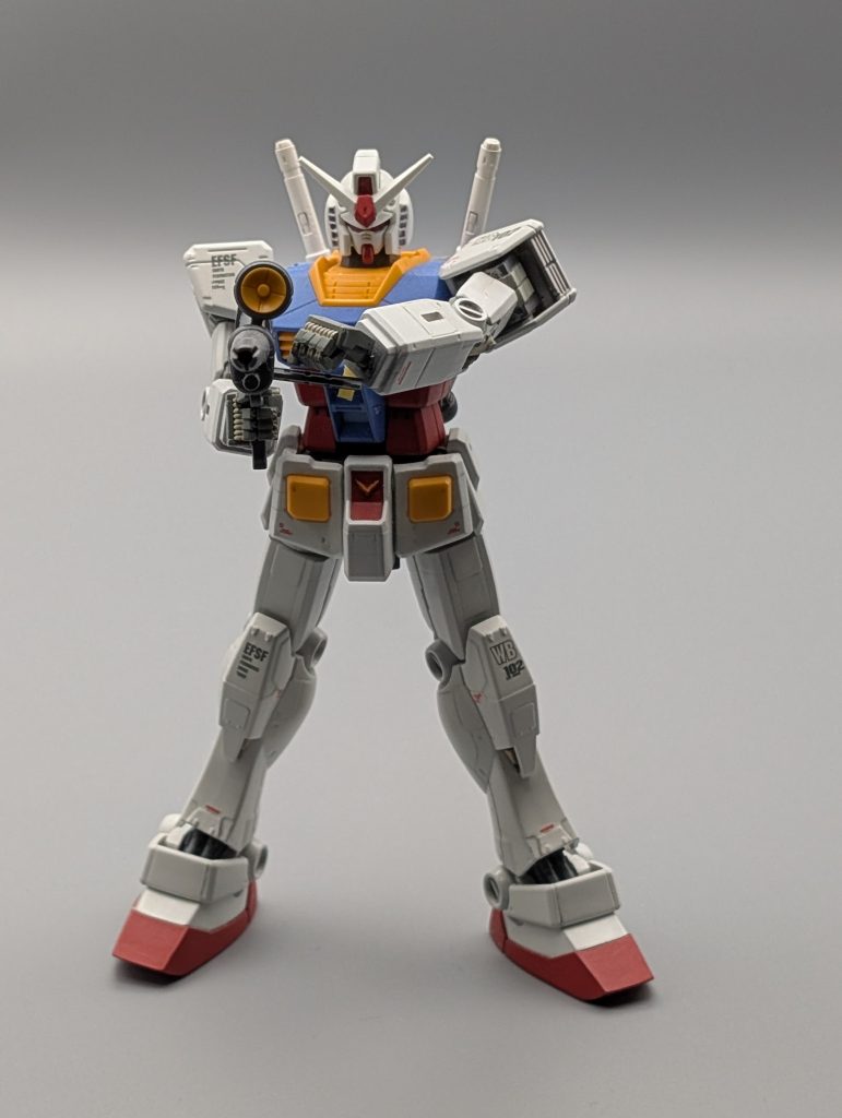 ビームライフル両手持ち