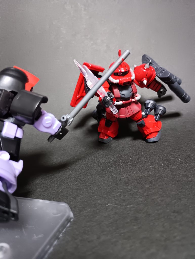 二個目の武装！ヒートホーク！近接武器もありますよ！