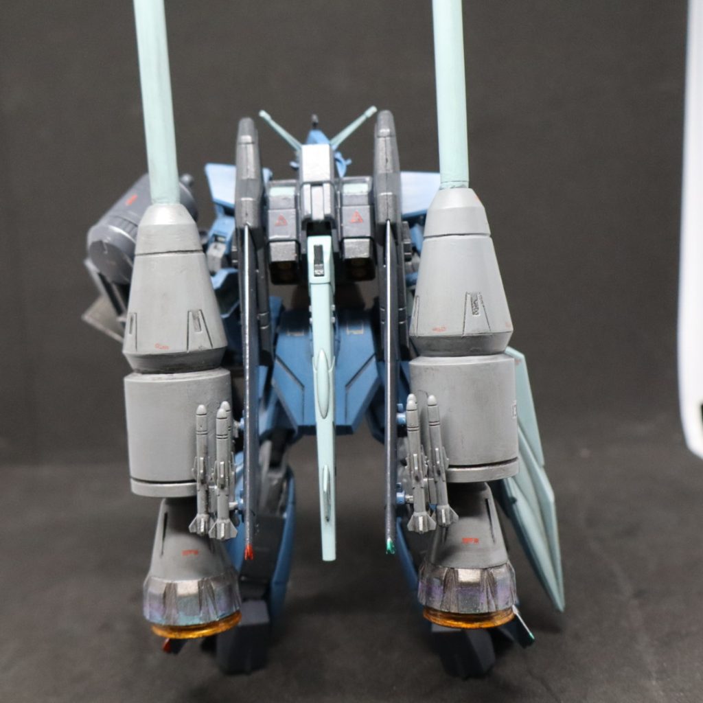 そして、後ろ姿、高高度まで一気に登り詰める、ロケットブースター🚀ロケットブースター取り付け部も途中まで作ってましたが·····後日やります🤣🤣🤣