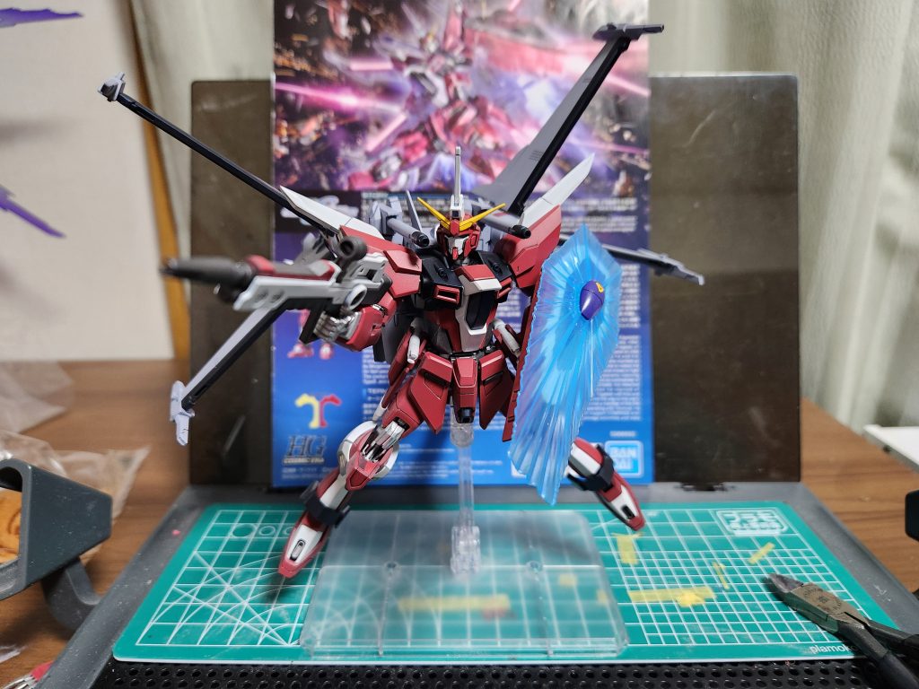 ジャスティスの紫を再現するのが難しくて！普通にパープルでぬりました！&nbsp;