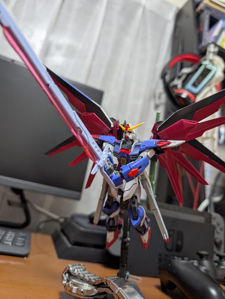 アロンダイト・ビームソード。これも外せないです。可動編2につづく。