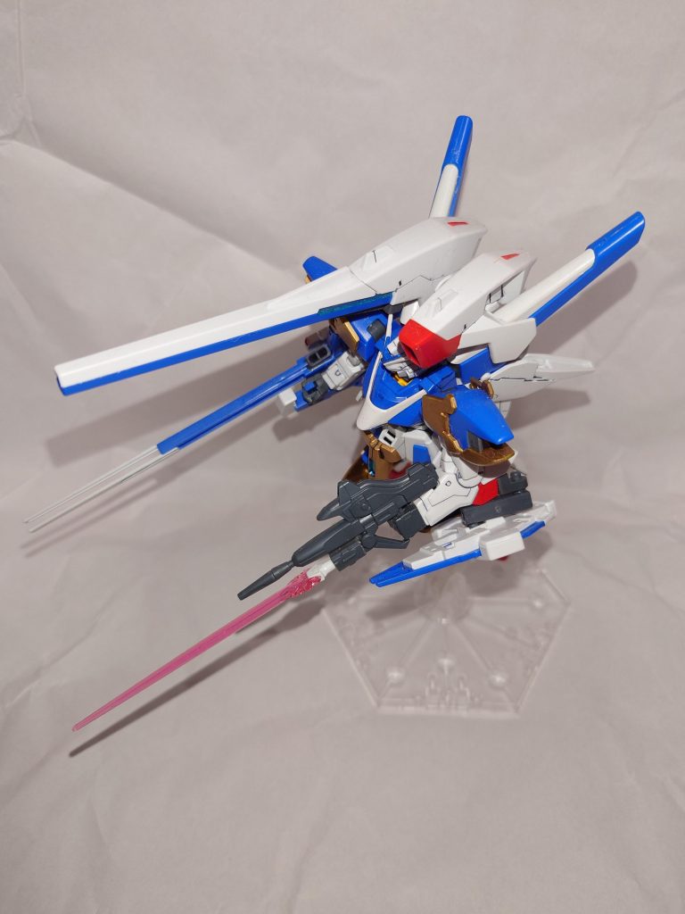 シールドが腕の裏側