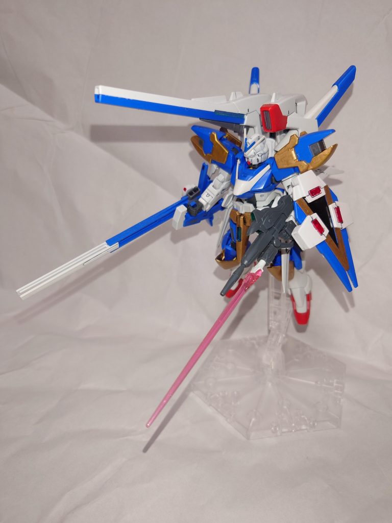 腕の横で回転と、シールドの表現の幅が広がりました