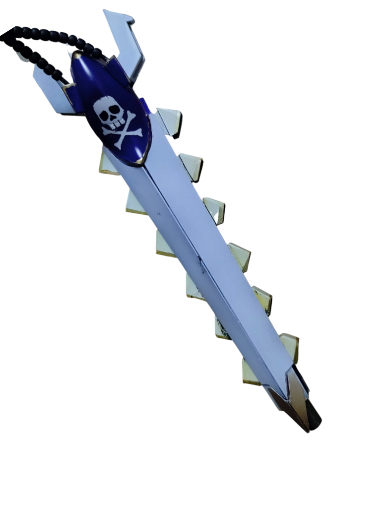 ハイビームブラスターはスクラッチしました。動力パイプはリード線にビーズをいれて作成しています