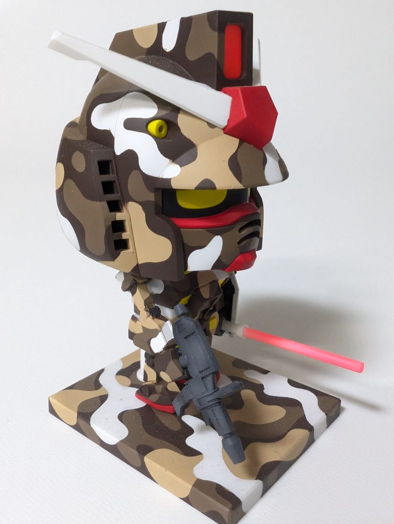 ガンプラくん　カモフラージュ　ブラウンver–5枚目/制作者：kasuke