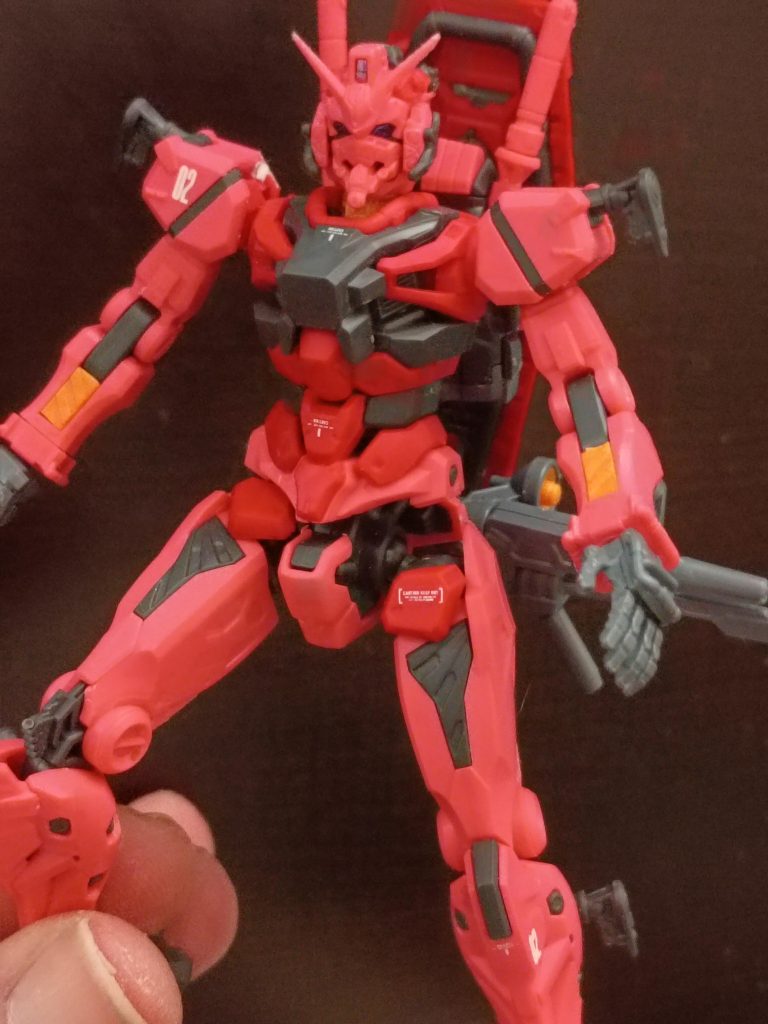 HGGCX レッドガンダム–5枚目/制作者：GunplaGuy