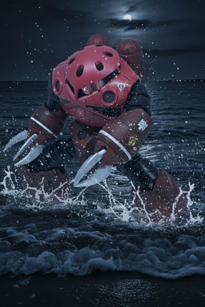 HGシャア専用ズゴック–3枚目/制作者：stmy0922