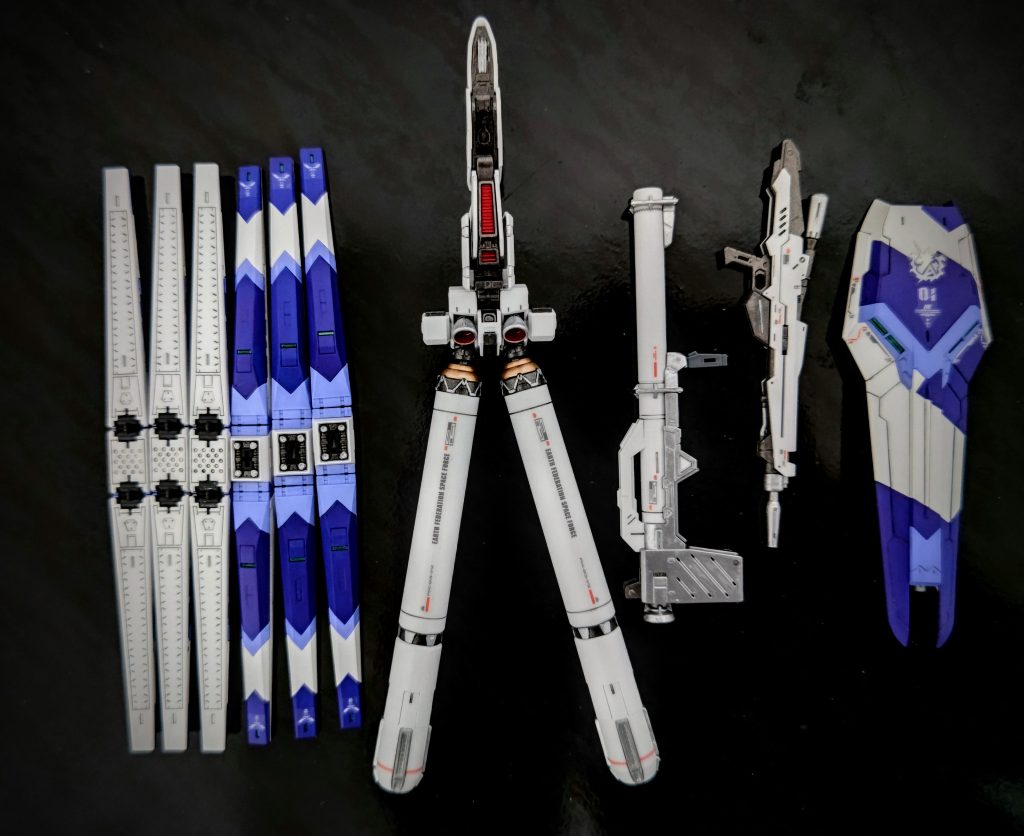 装備品　組み立て前の状態ご覧いただきありがとうございました