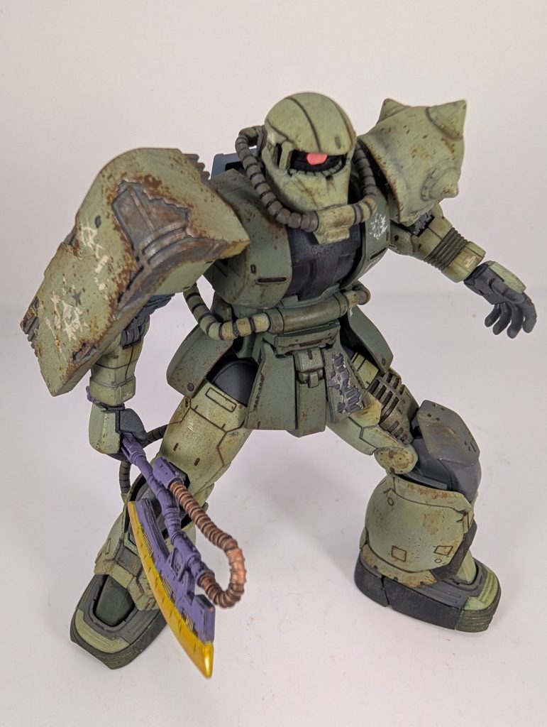 ドアン専用ザク、思ったより気に入りました(zaku-kao6)