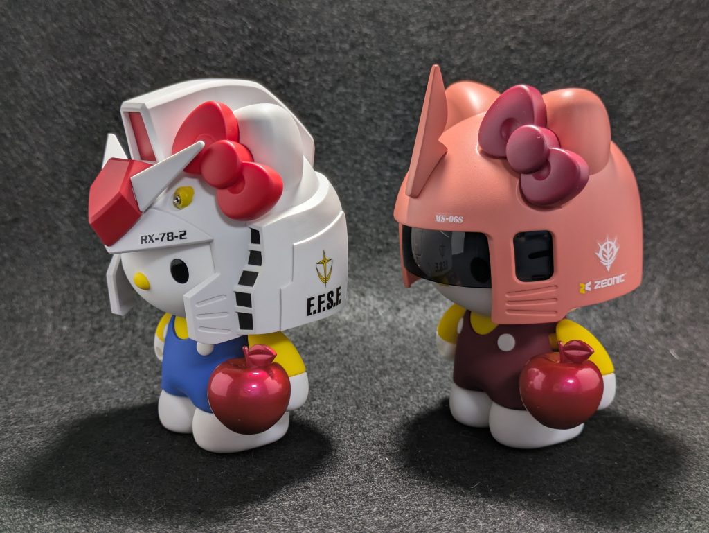 ハローキティ / RX-78-2 ガンダム ＆ シャア専用ザクⅡ–2枚目/制作者：眞希