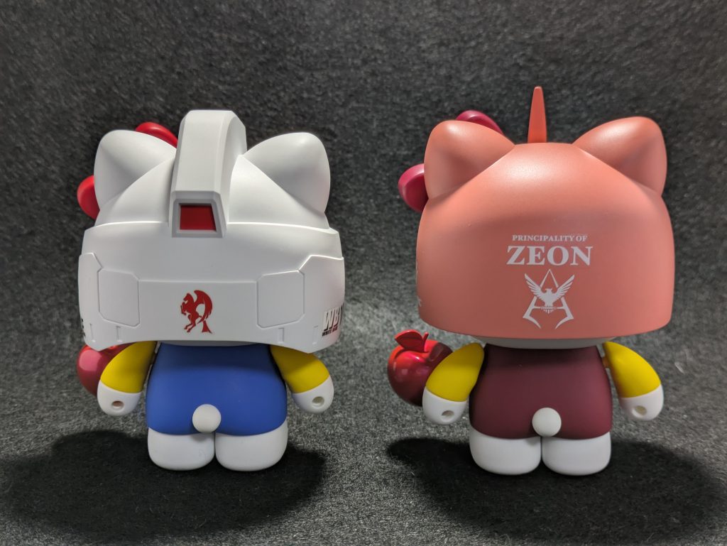 ハローキティ / RX-78-2 ガンダム ＆ シャア専用ザクⅡ–4枚目/制作者：眞希